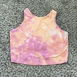Athleta Conscious Crop Bra A-C - Tie Dye